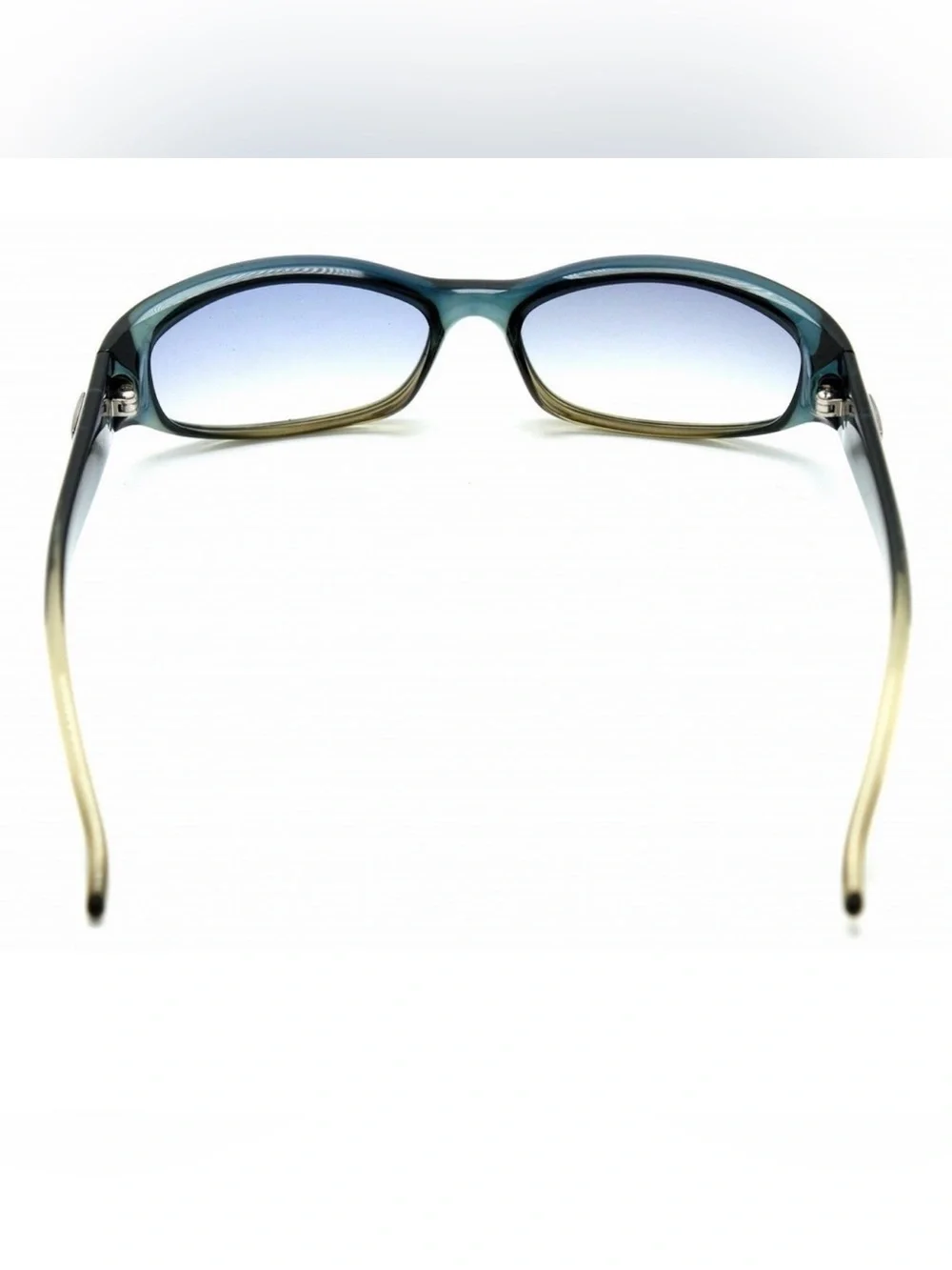 RARE Vintage Gucci GG 2455/S G9H Blue Gradient Y2K Sunglasses